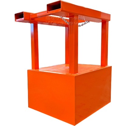 Picture of Forklift Bin Compactor Weight to suit 1100L Bin